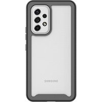 SaharaCase - GRIP Series Case for Samsung Galaxy A53 5G - Black/Clear - Front_Zoom