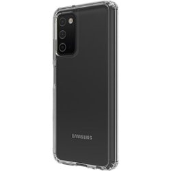 SaharaCase - Hybrid-Flex Hard Shell Case for Samsung Galaxy A03 and Galaxy A03s - Clear - Left_Zoom