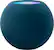 Front. Apple - Geek Squad Certified Refurbished HomePod mini - Blue.