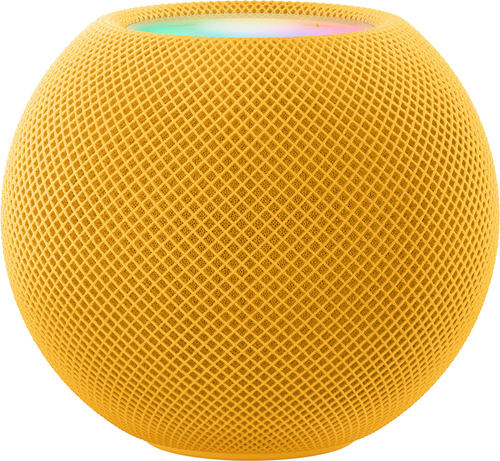 Apple - Geek Squad Certified Refurbished HomePod mini - Yellow