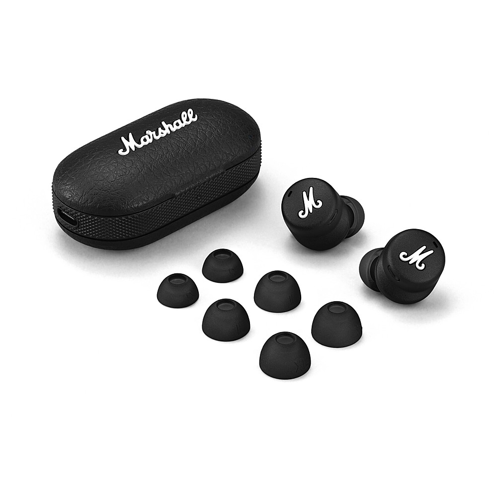 オーディオ機器 ヘッドフォン Marshall Mode II True Wireless Headphone Black 1005611 - Best Buy
