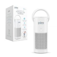 Pure Enrichment - True HEPA Portable Air Purifier - White - Front_Zoom