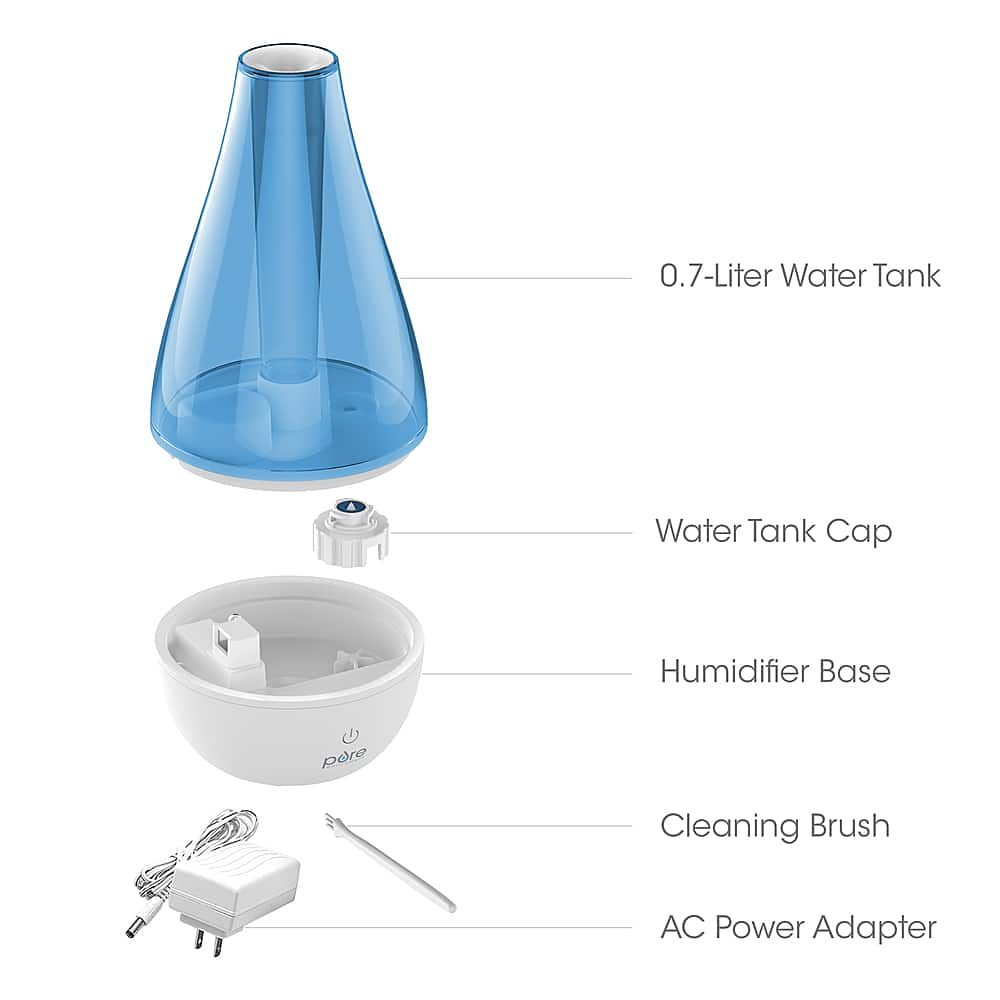 Pure Enrichment Mistaire Studio .18 Gallon Ultrasonic Cool Mist 