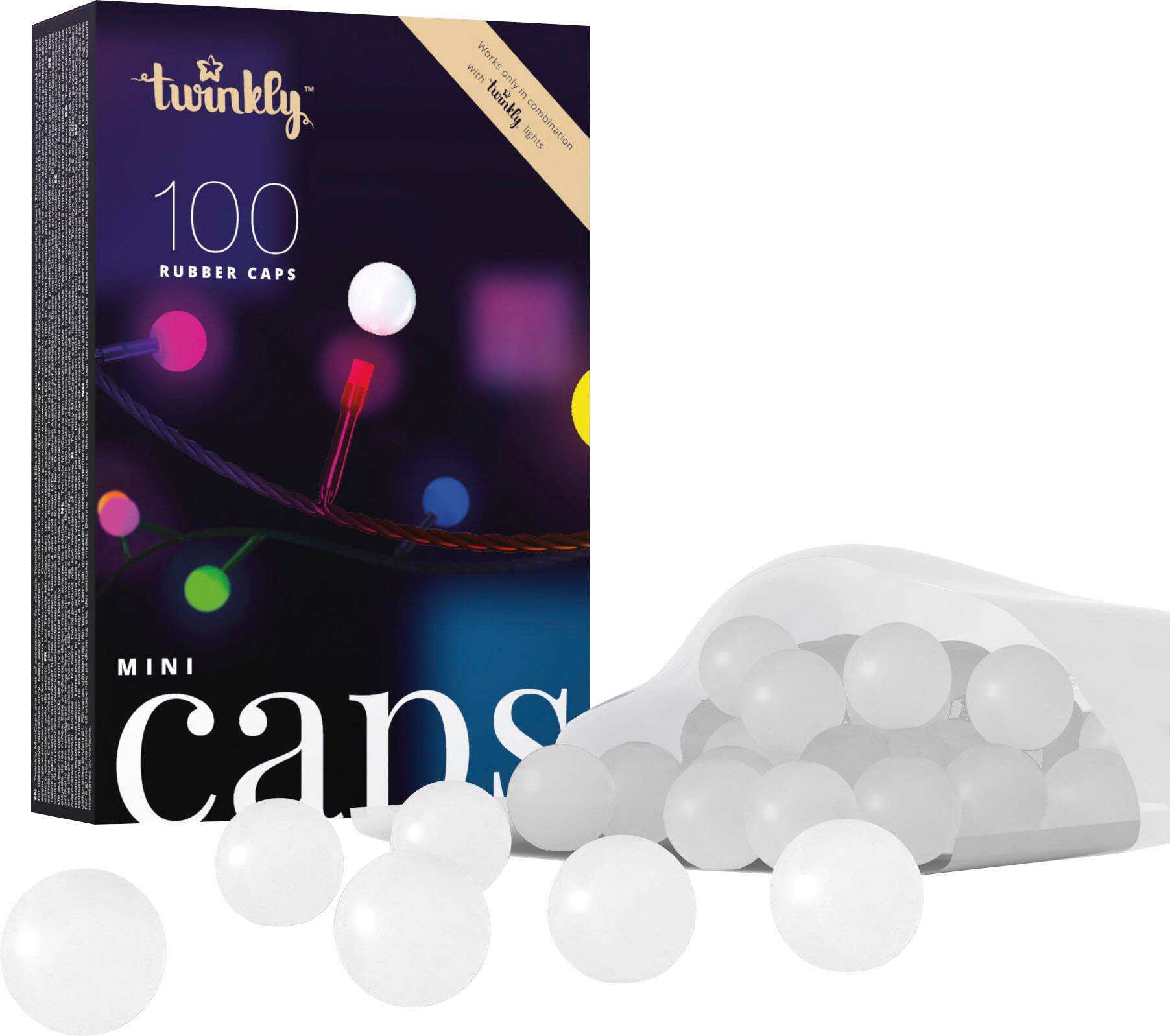 MiniCaps for Classic Twinkly Lights (100-pack) - Multi