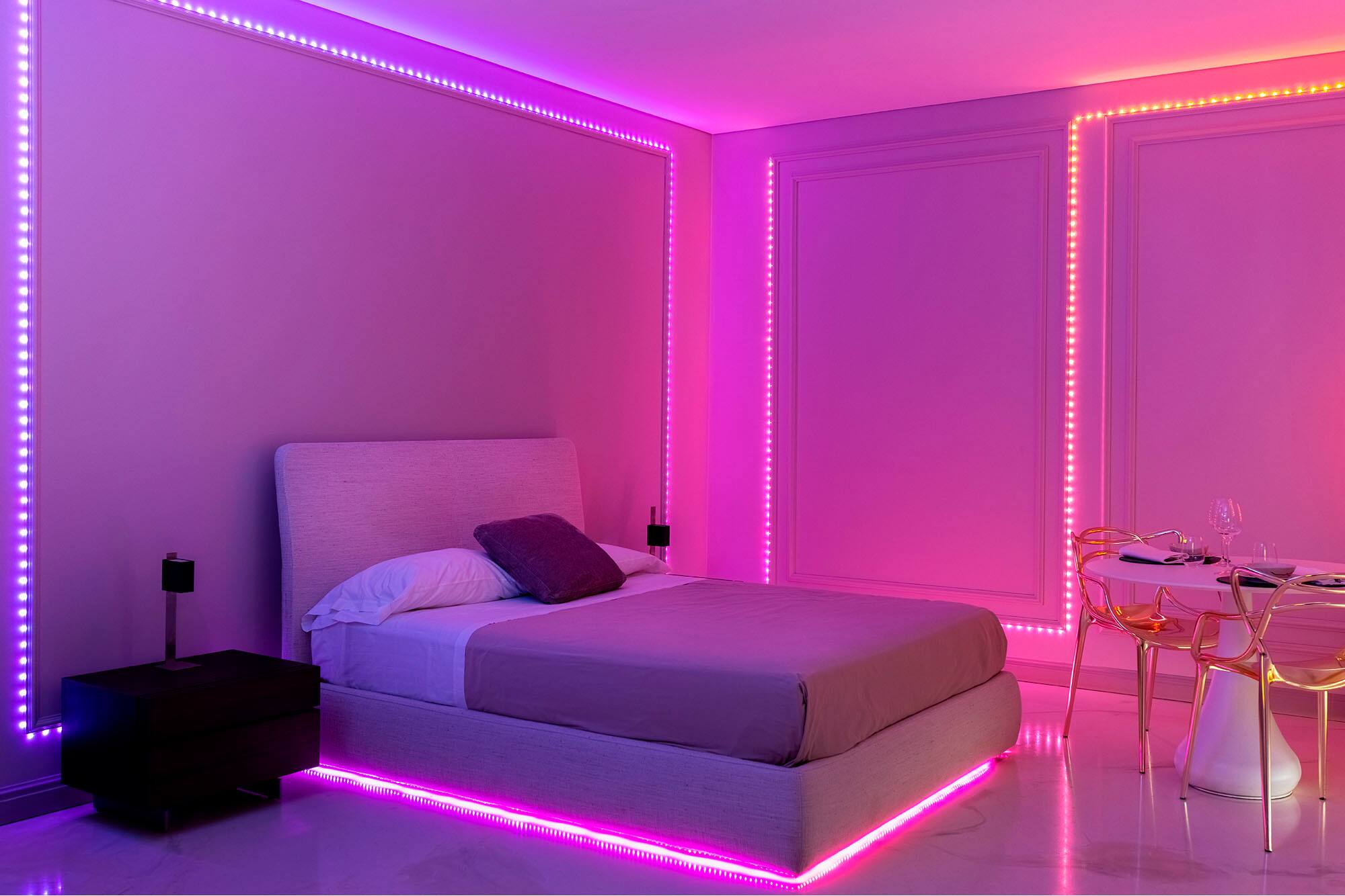 Alt View 14. Twinkly - Dots 200 RGB LED USB Flexible Light String (Gen II) - Multi.