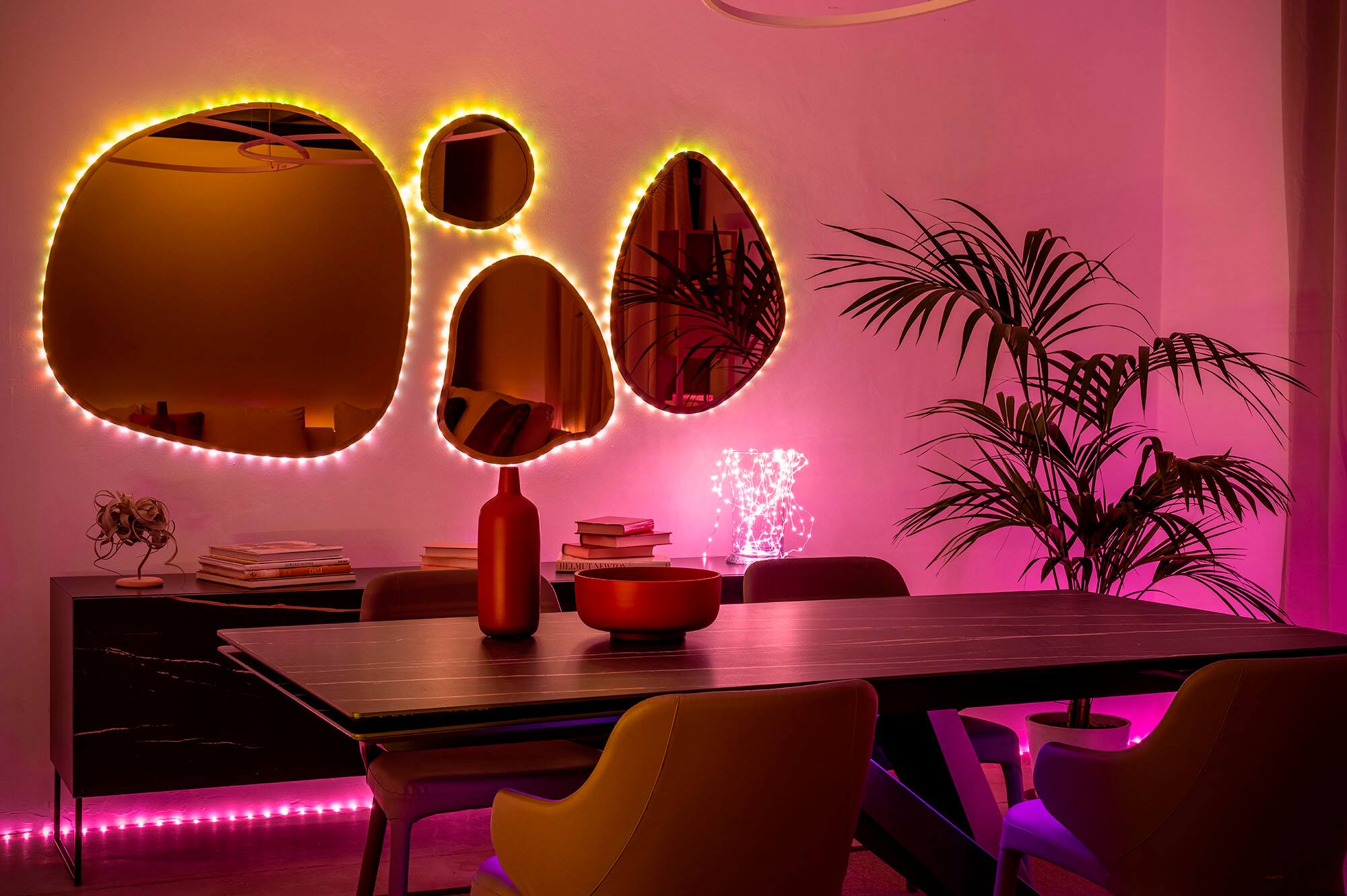 Alt View 17. Twinkly - Dots 200 RGB LED USB Flexible Light String (Gen II) - Multi.