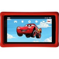 Pebble Gear - Cars 7" Kids Tablet - Red - Front_Zoom