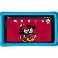 Pebble Gear - Disney Mickey and Friends 7" Kids Tablet - Blue - Front_Zoom