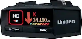 Uniden - R8 Radar Detector - Black