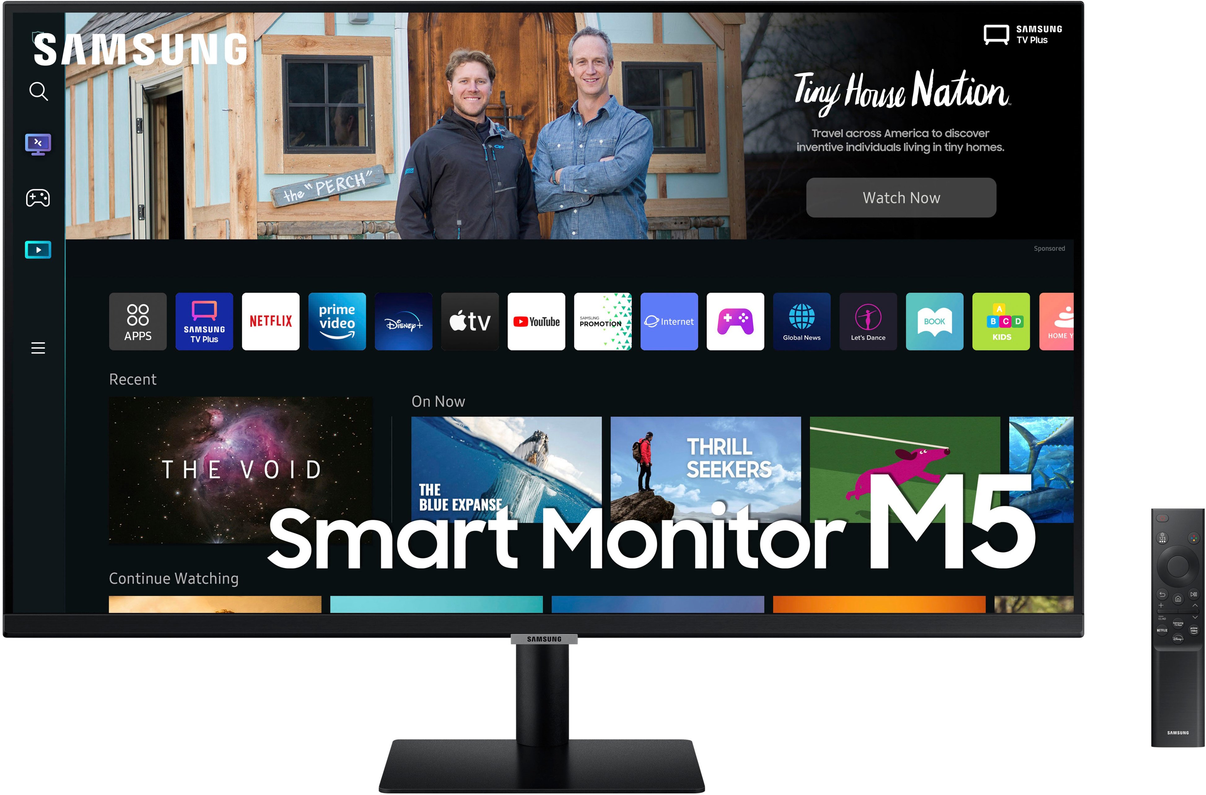 Best Buy: Samsung 27 M50B FHD Smart Monitor with Streaming TV Black  LS27BM502ENXGO