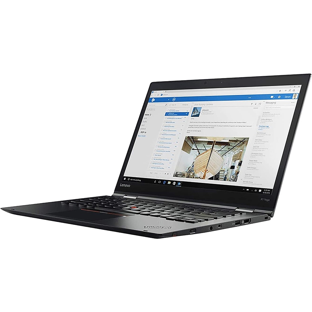 Lenovo - ThinkPad X1 Yoga 2-in-1 14" Refurbished Touch-Screen Laptop - Intel Core i7 - 16GB Memory - 500GB SSD