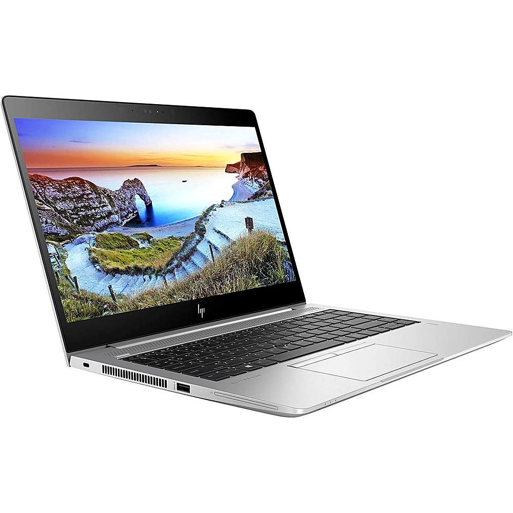 Angle View: HP - EliteBook 840 G5 Refurbished Laptop - Intel Core i7 - 16GB Memory - 512GB SSD