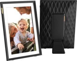 Nixplay - W10P Touch Classic 10.1-inch LCD Smart Digital Photo Frame - Black - Classic Matte - Angle_Zoom