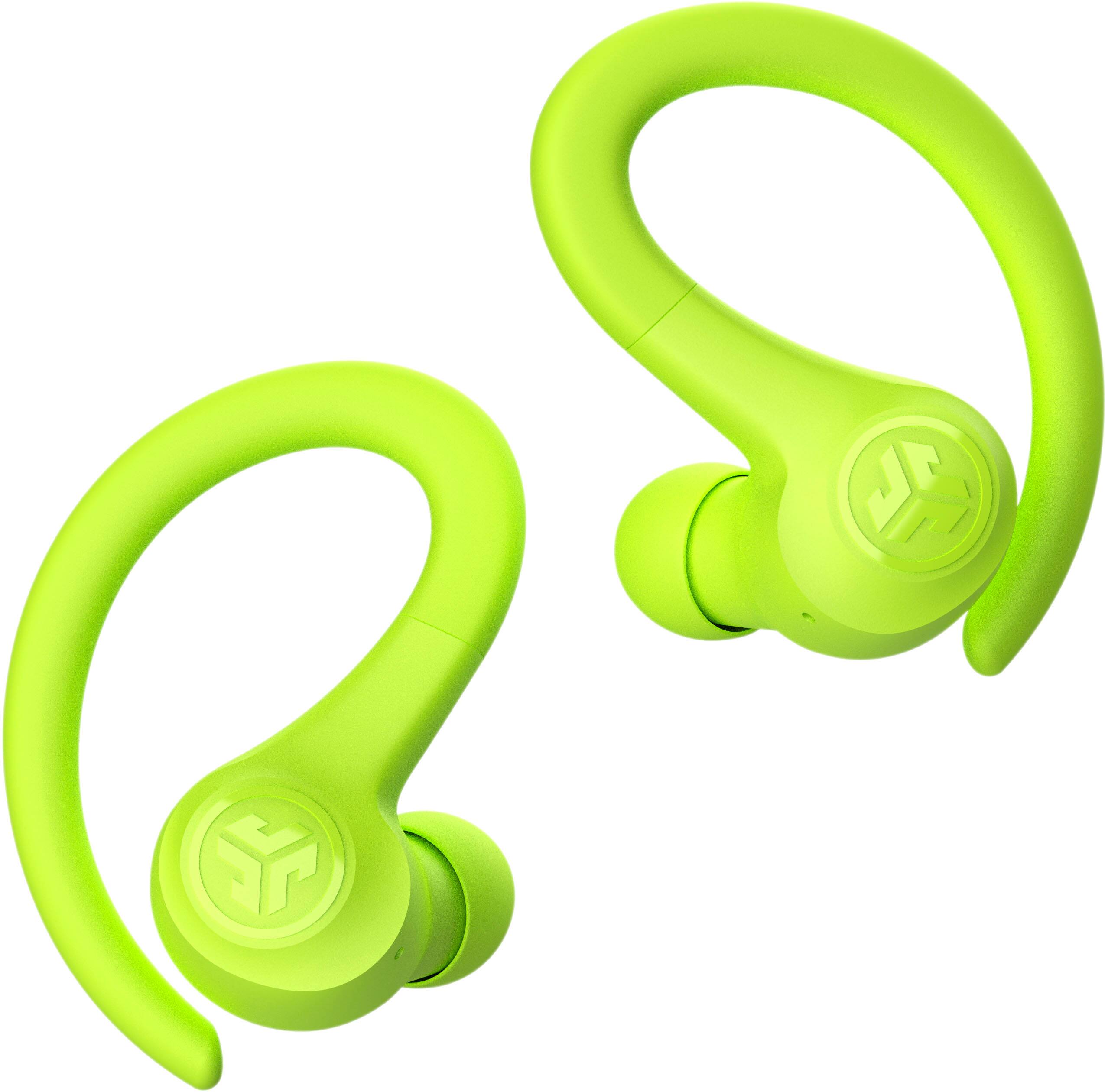 Left. JLab - Go Air Sport True Wireless Earbuds - Yellow.