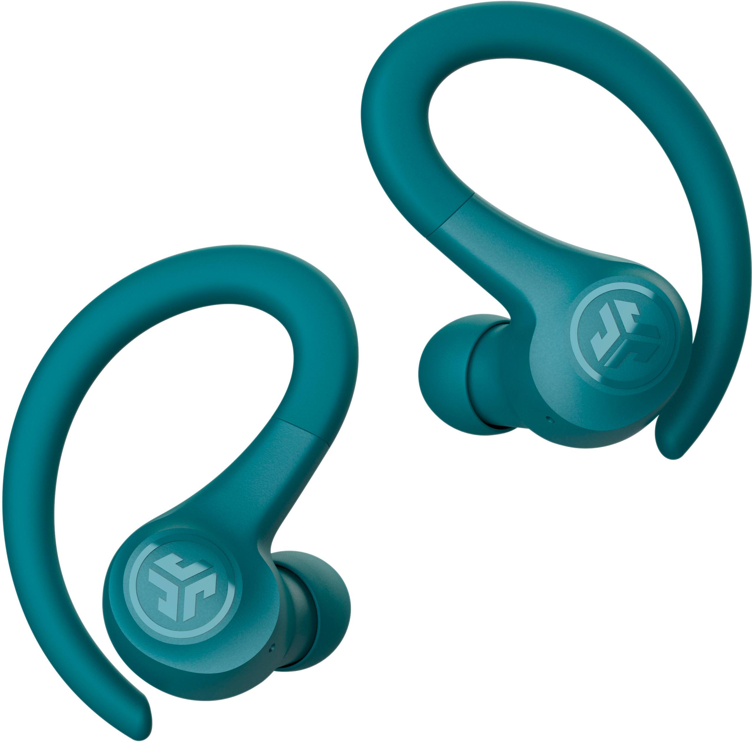 Left. JLab - Go Air Sport True Wireless Earbuds - Teal.