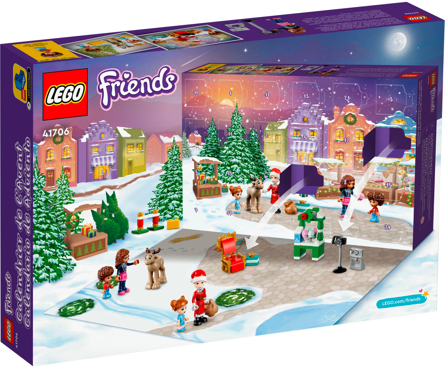 Best Buy: LEGO Friends Advent Calendar 41706 Toy Building Kit (312