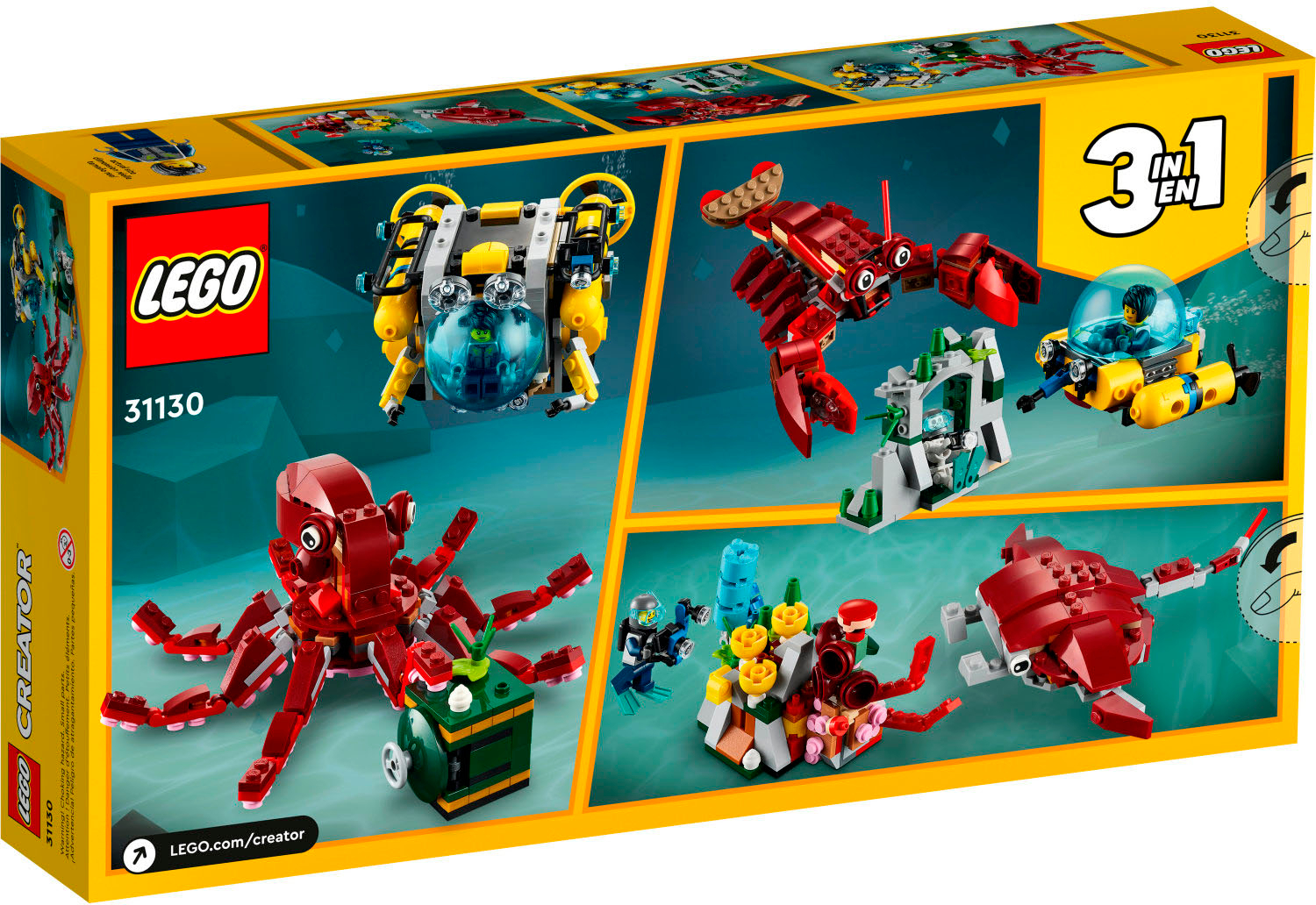 LEGO Creator Sunken Mission 31130 6379827 - Best