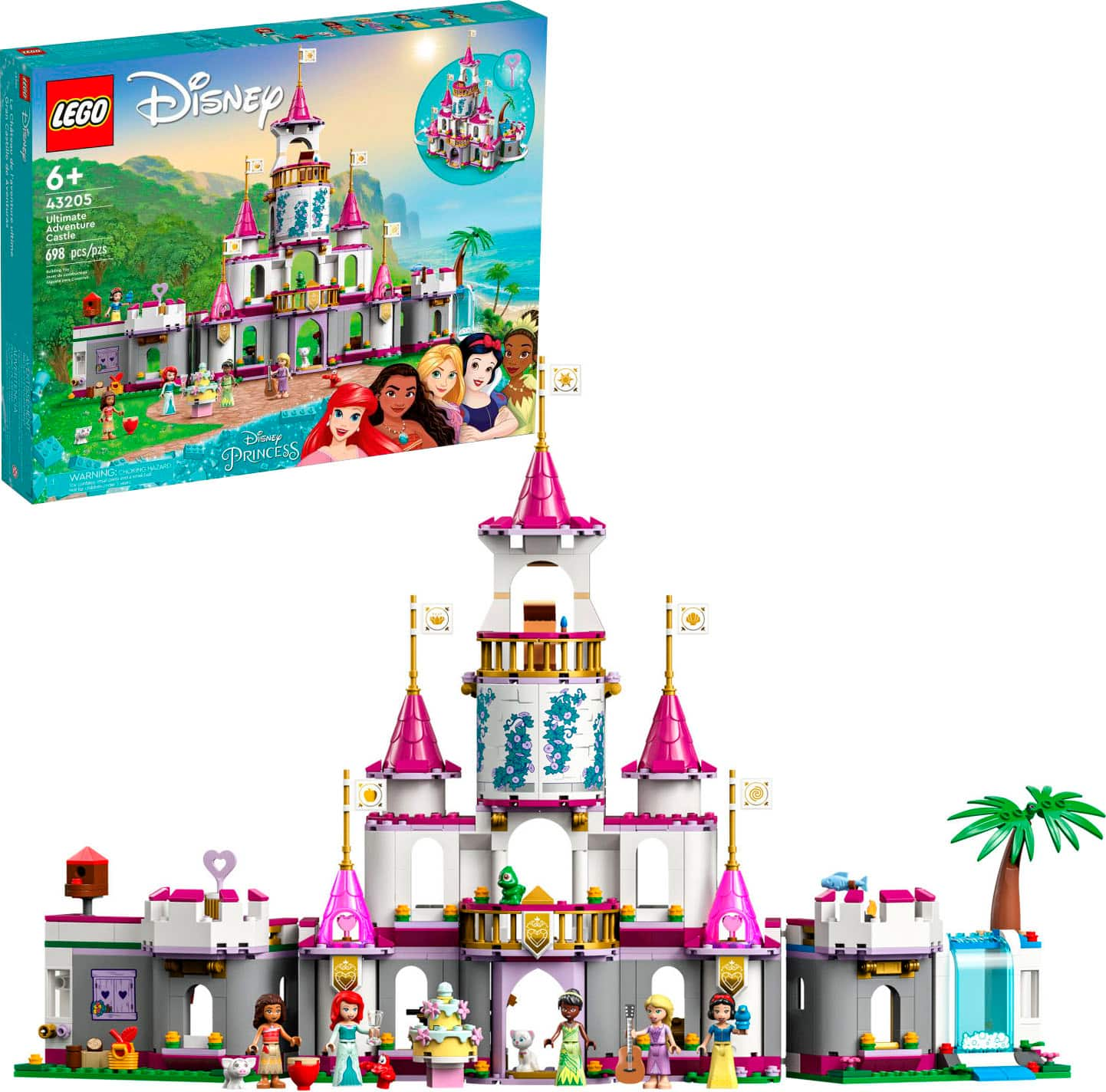 LEGO Disney Princess Ultimate Adventure Castle 43205 6379023 - Best Buy