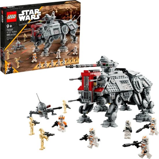 En nat Inca Empire Også LEGO Star Wars AT-TE Walker 75337 6378942 - Best Buy