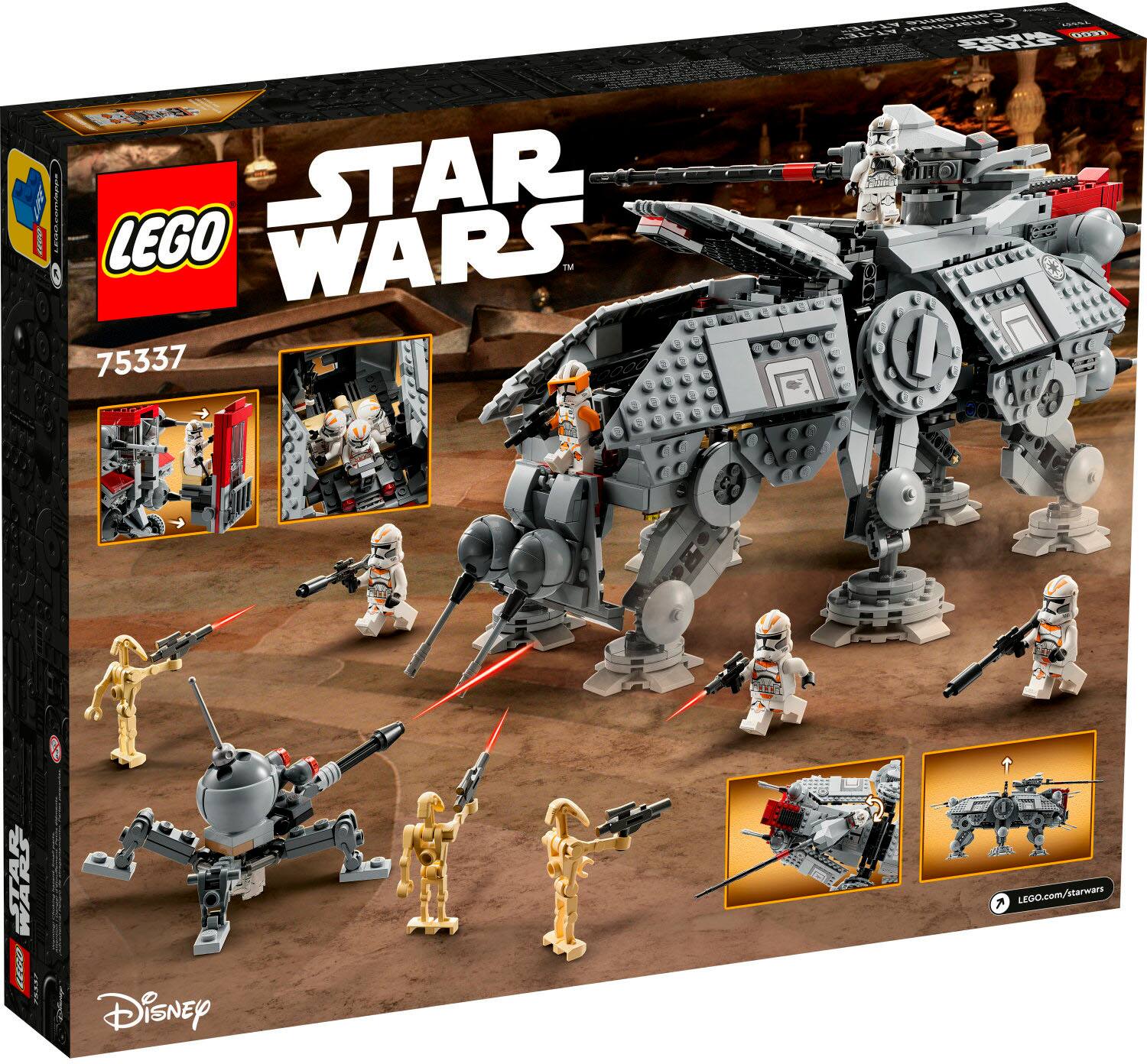 Alt View 11. LEGO - Star Wars AT-TE Walker 75337.