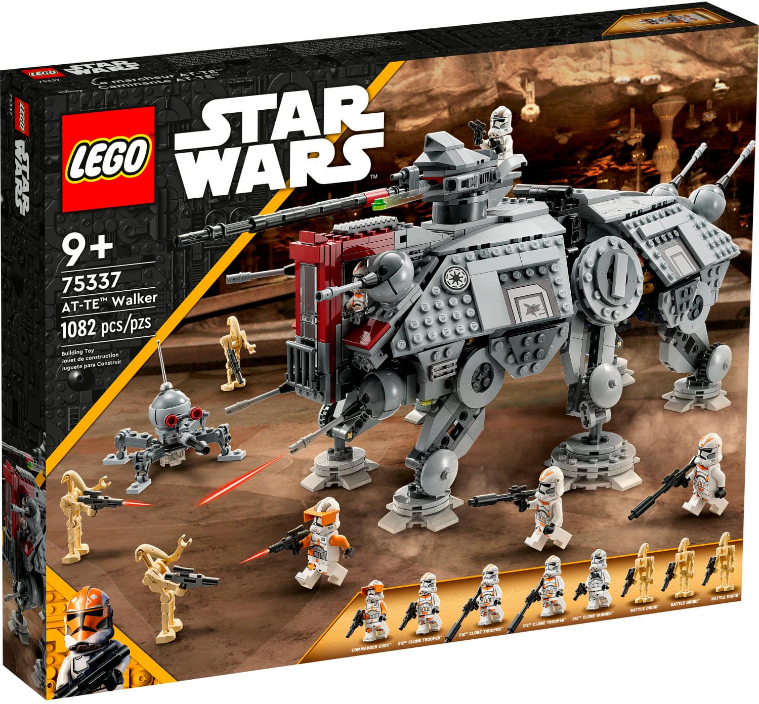 LEGO Star Wars AT TE Walker 75337 6378942 Best Buy