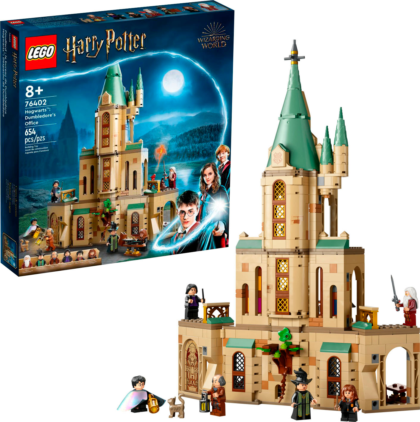 forseelser Omgivelser biologi LEGO Harry Potter Hogwarts: Dumbledore's Office 76402 6378982 - Best Buy