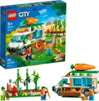 LEGO - City Farmers Market Van 60345 - Front_Zoom