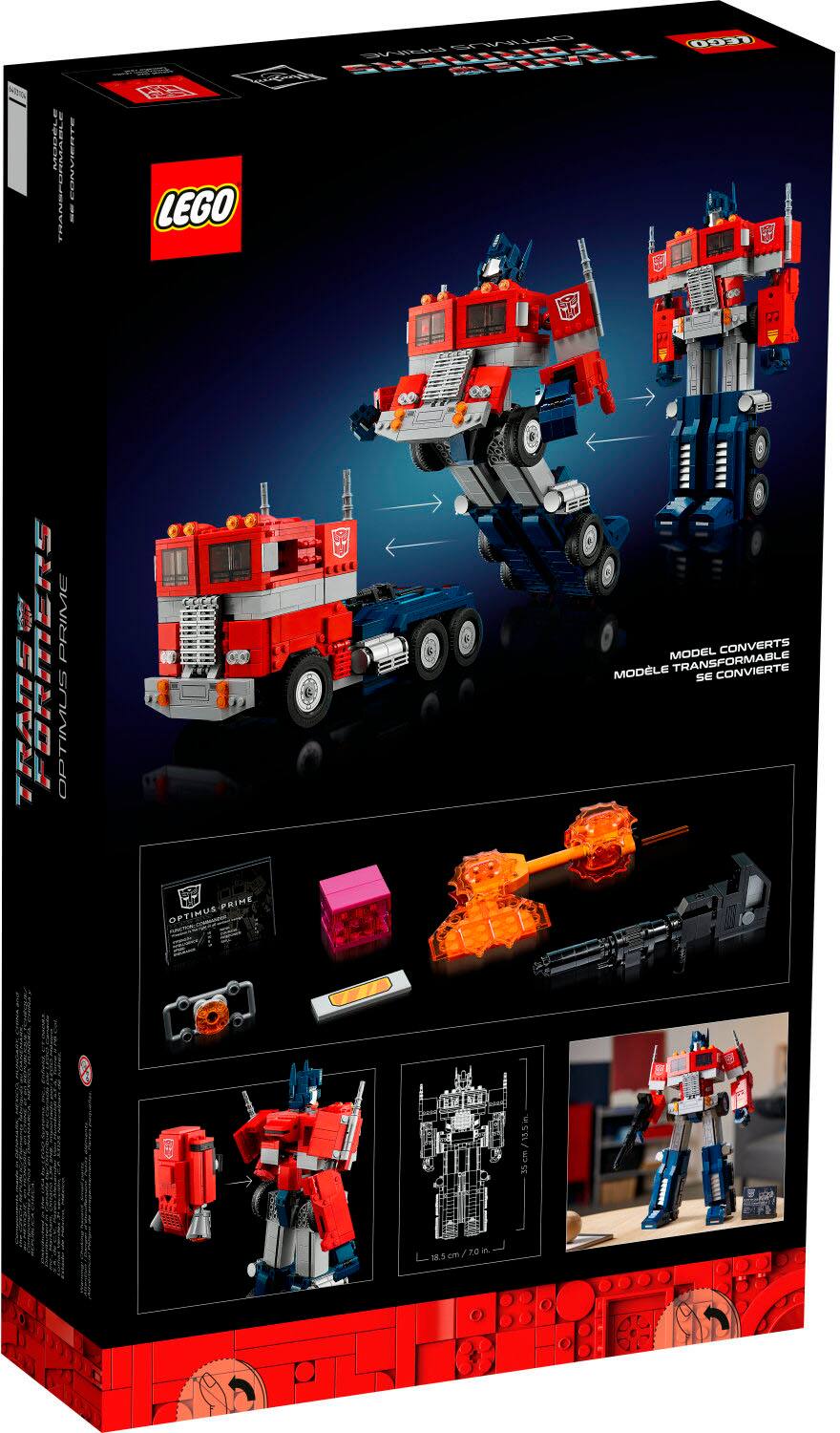 Alt View 11. LEGO - Optimus Prime 10302.