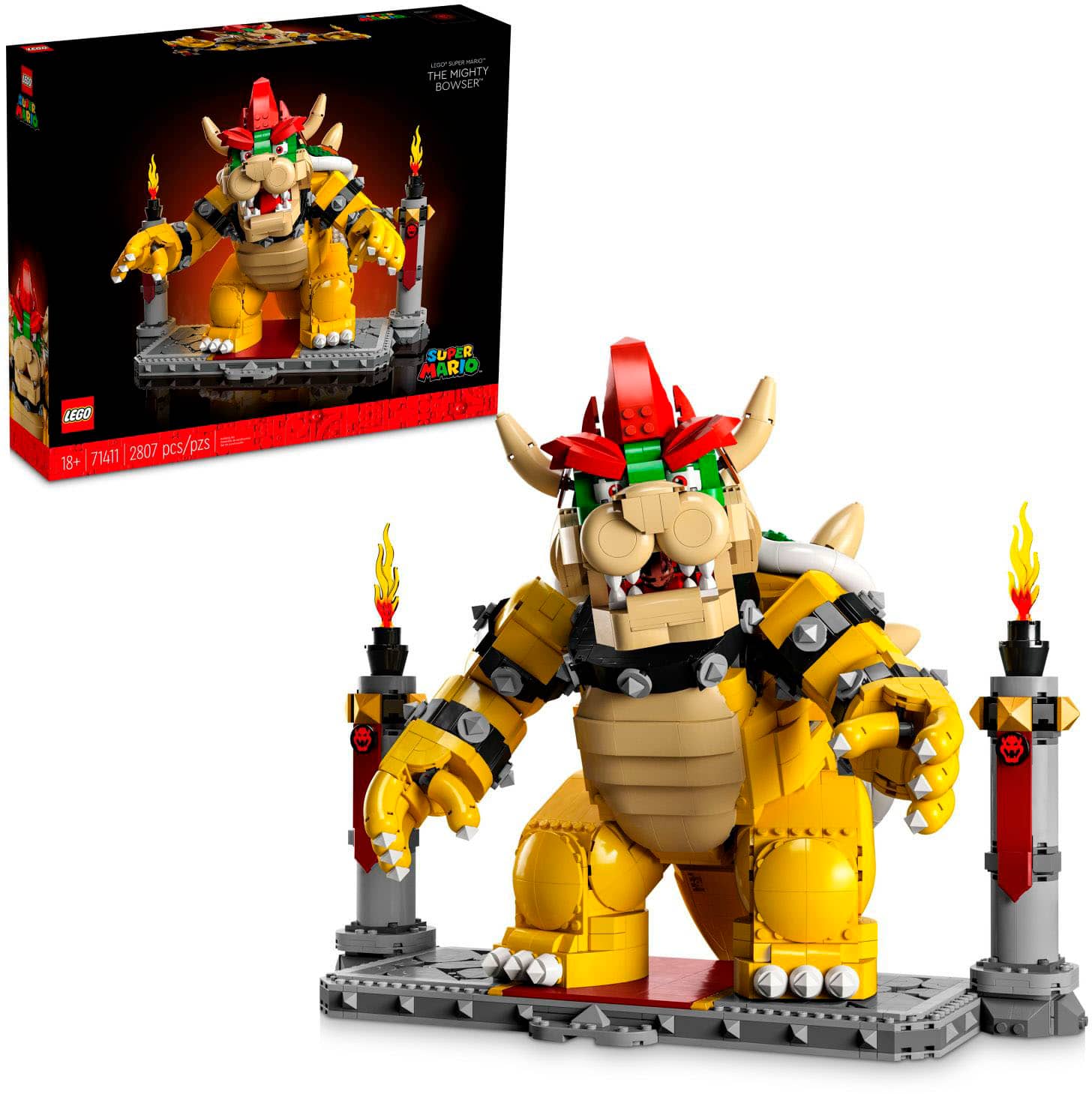 LEGO - Super Mario The Mighty Bowser 71411 - Front_Zoom