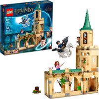 LEGO Harry Potter Hogwarts Courtyard: Siriuss Rescue 76401 Toy Building Kit (345 Pcs) - Front_Zoom