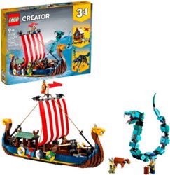 LEGO - Creator Viking Ship and the Midgard Serpent 31132 - Front_Zoom