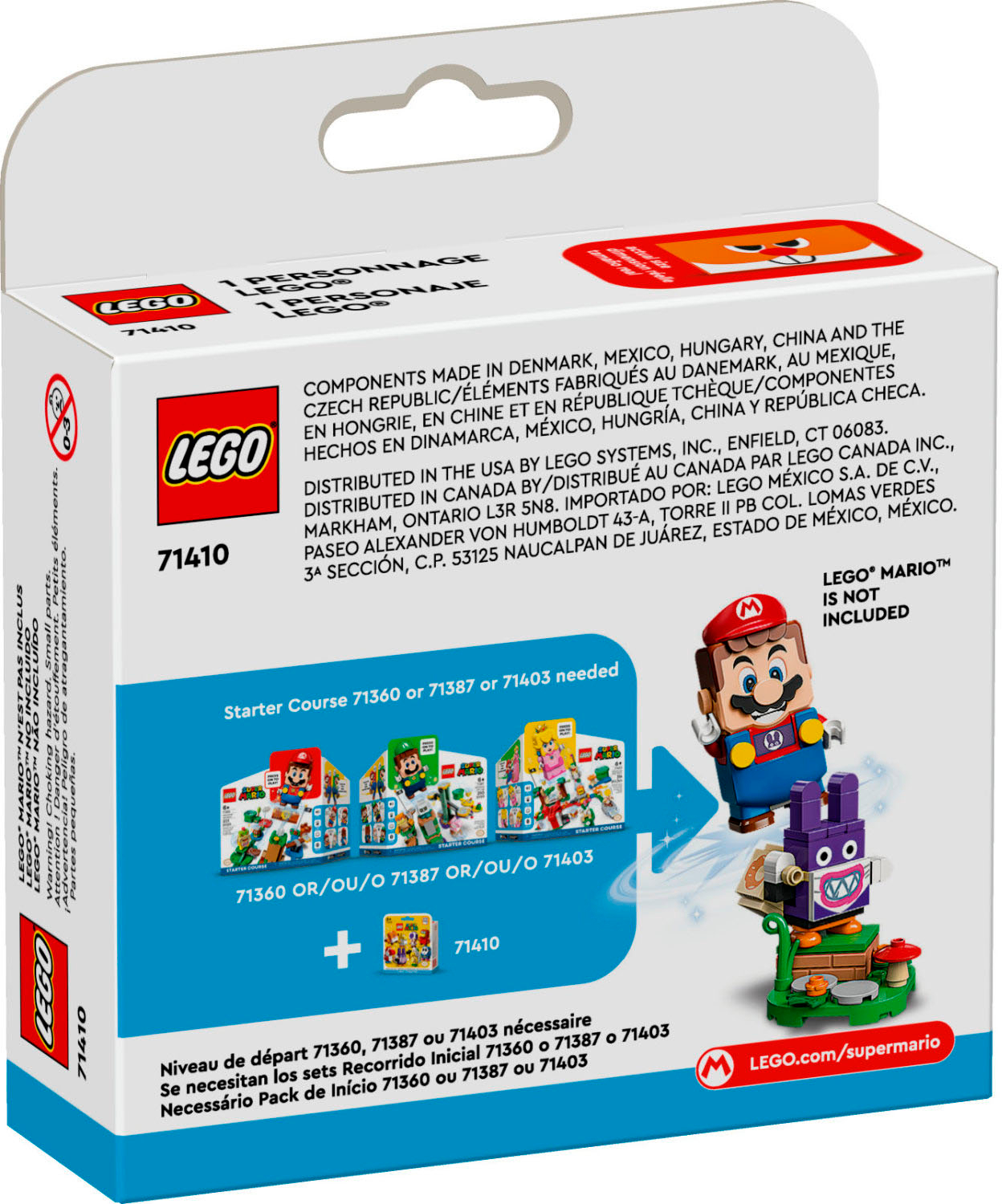 LEGO Super Mario Character Packs – Series 6 71413 6425880 - Best Buy