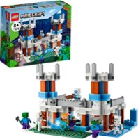 LEGO Minecraft The Ice Castle 21186 Toy Building Kit (499 Pieces) - Front_Zoom