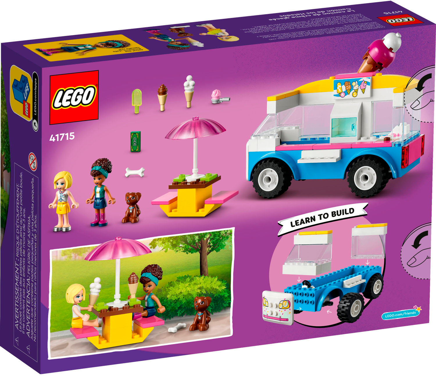 LEGO Friends Ice-Cream Truck 6379095 - Best Buy