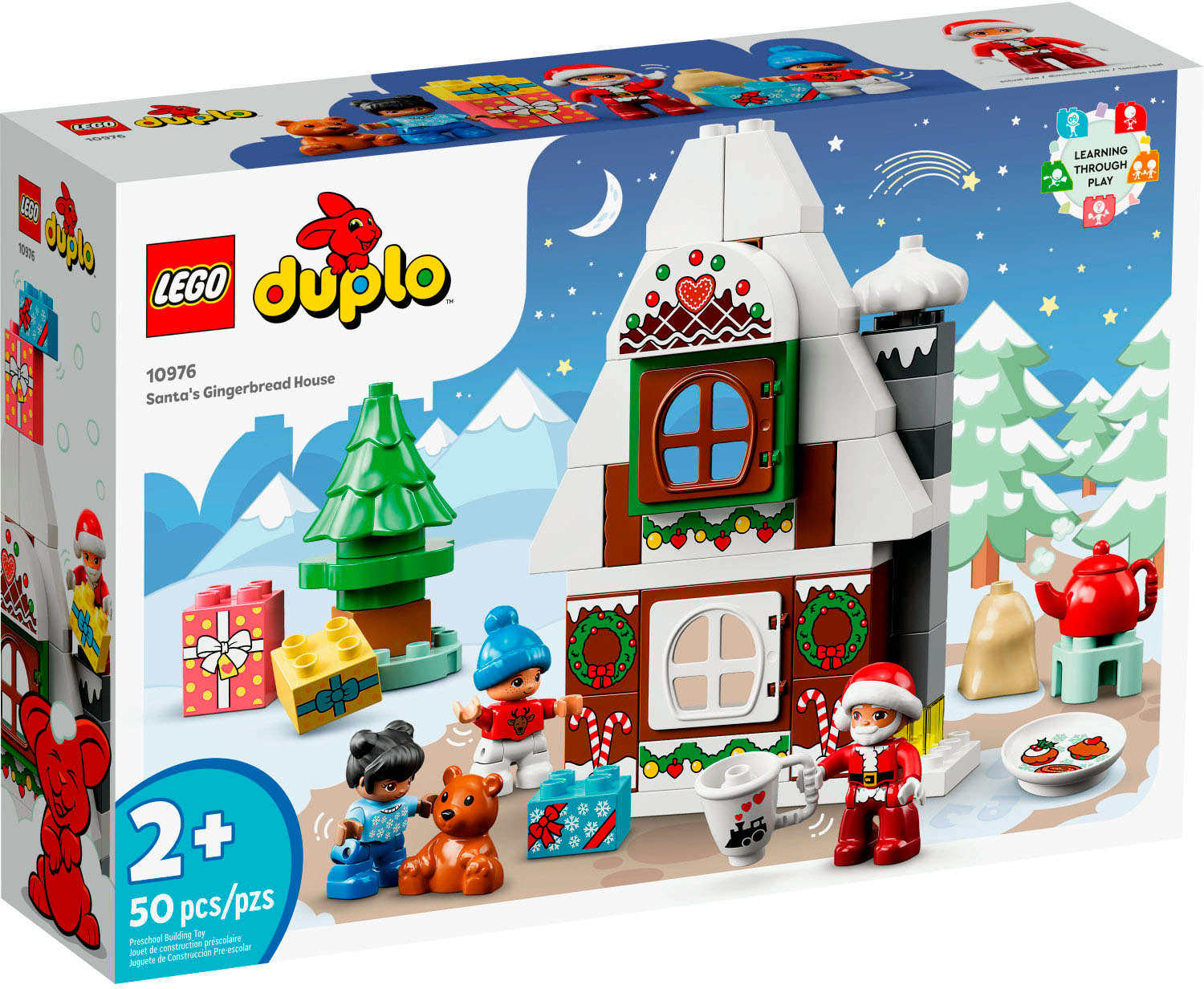 LEGO DUPLO Santa's Gingerbread 10976 Building Toy (50 - Best Buy