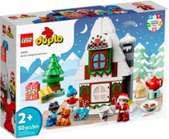 LEGO - DUPLO Santa's Gingerbread House 10976 Building Toy (50 Pieces) - Front_Zoom