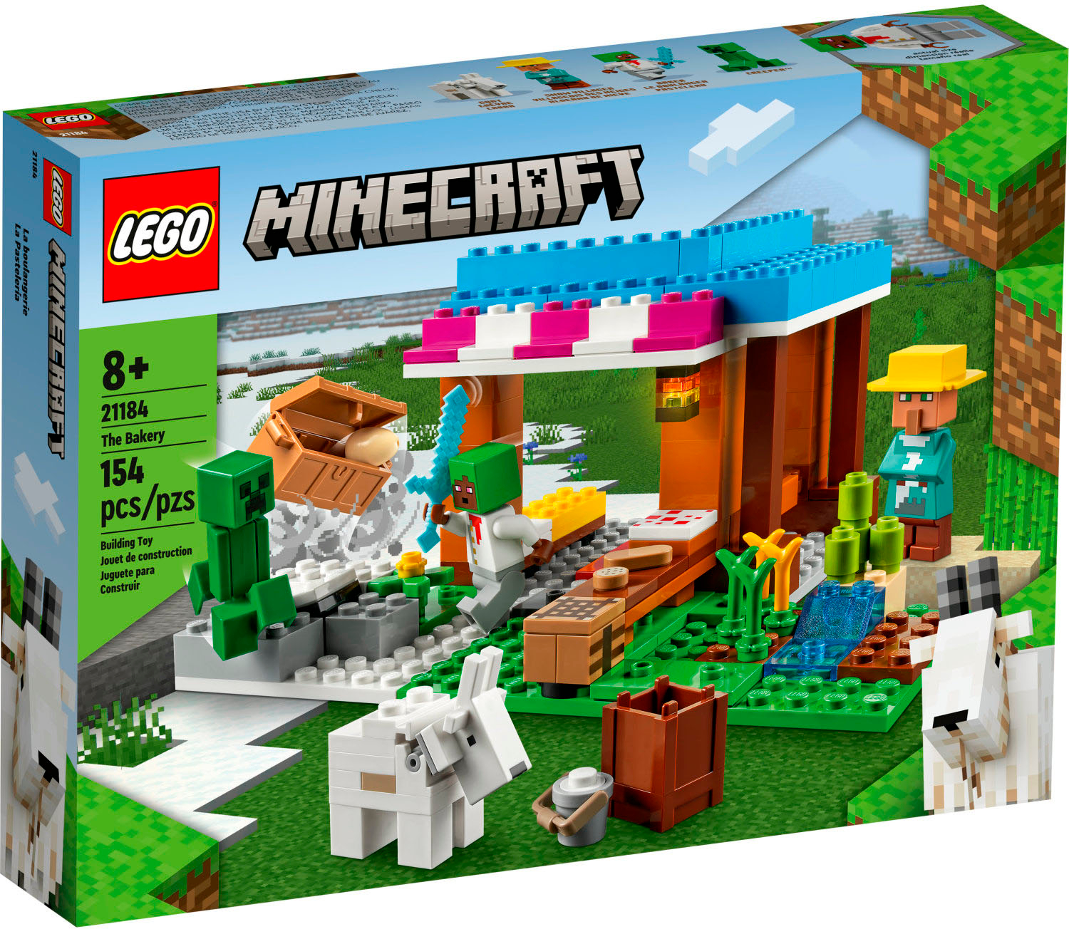 insulator samlet set Windswept LEGO Minecraft The Bakery 21184 6379572 - Best Buy