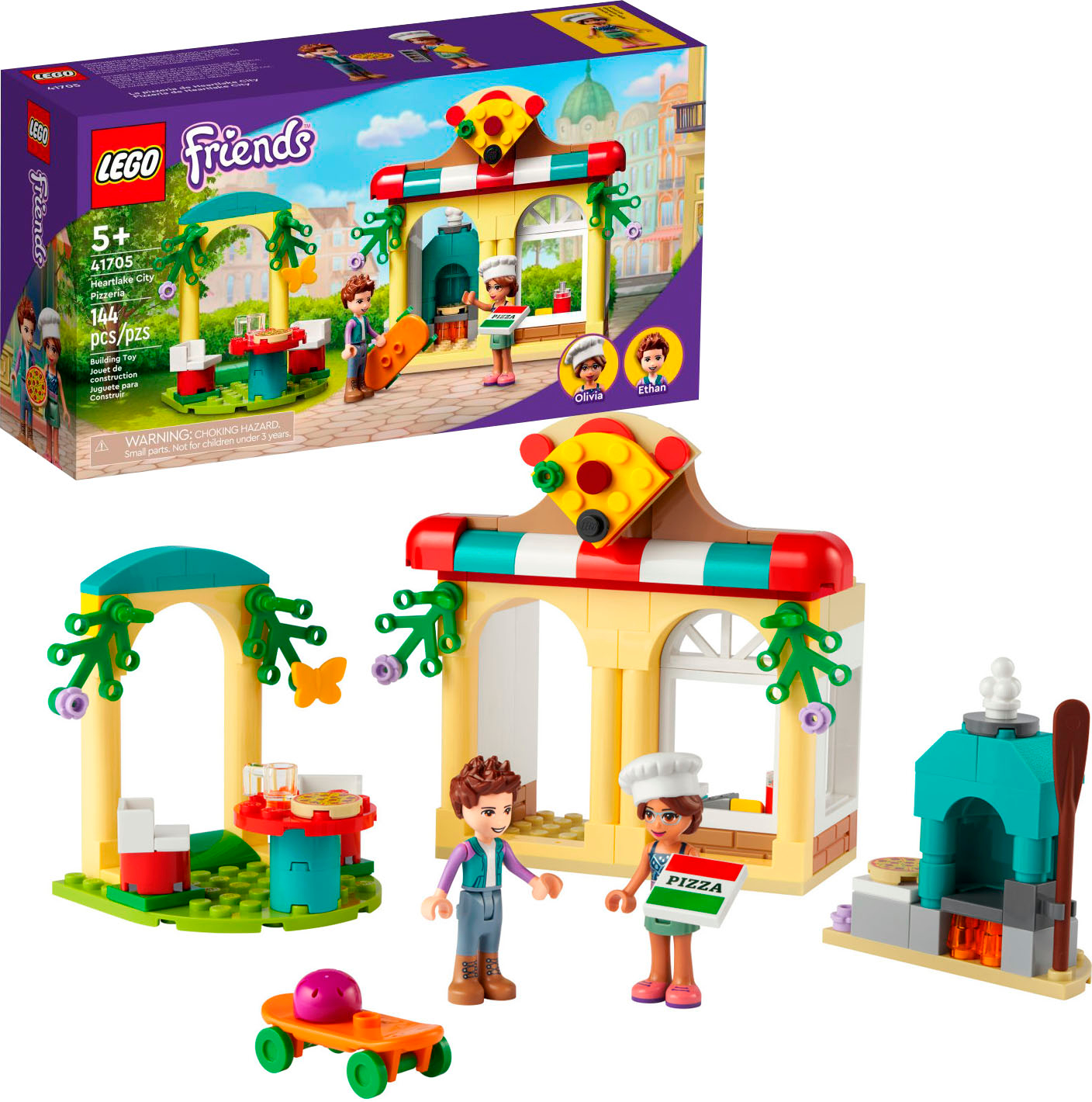 Tredive Rejsende vigtig LEGO Friends Heartlake City Pizzeria 41705 6379085 - Best Buy