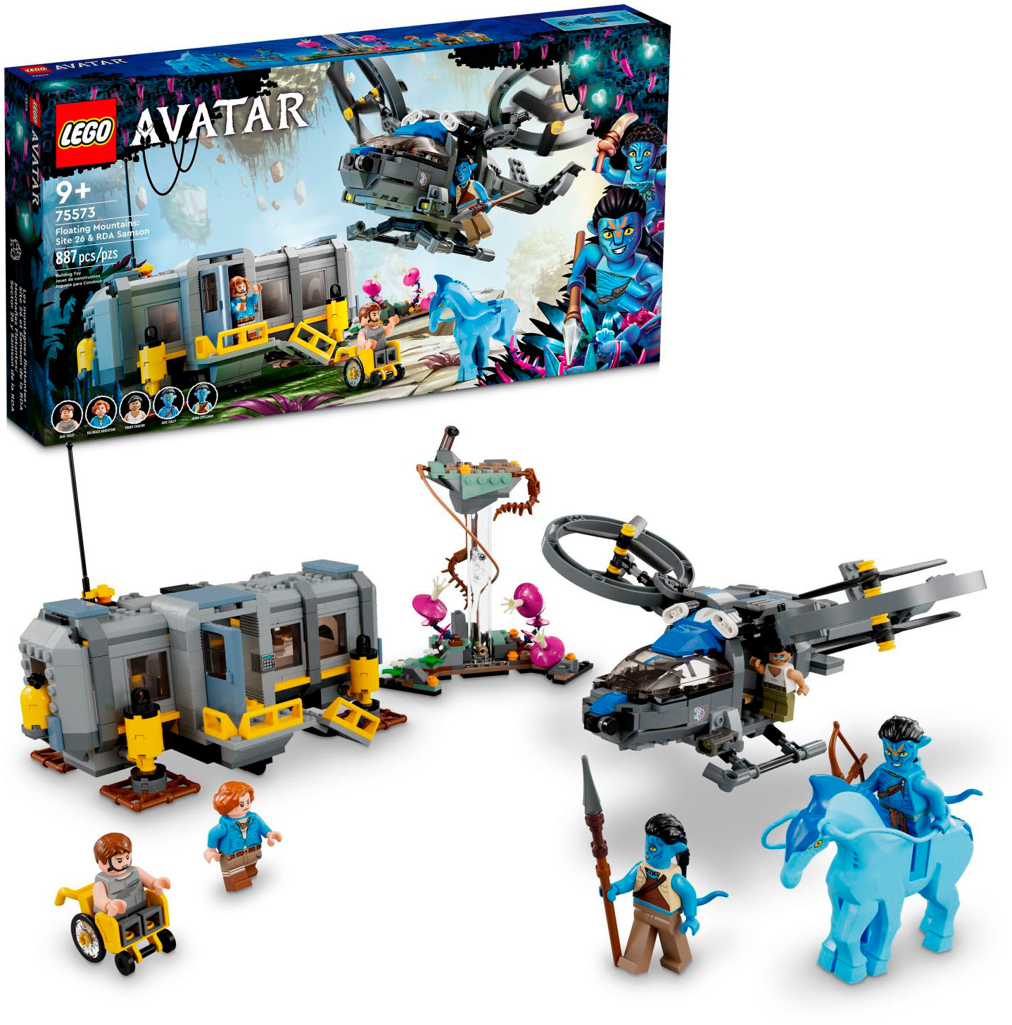 LEGO Avatar Floating Mountains: Site 26 & RDA Samson 75573 6332833 - Best  Buy