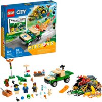 LEGO City Wild Animal Rescue Missions 60353 Toy Building Kit (246 Pieces) - Front_Zoom