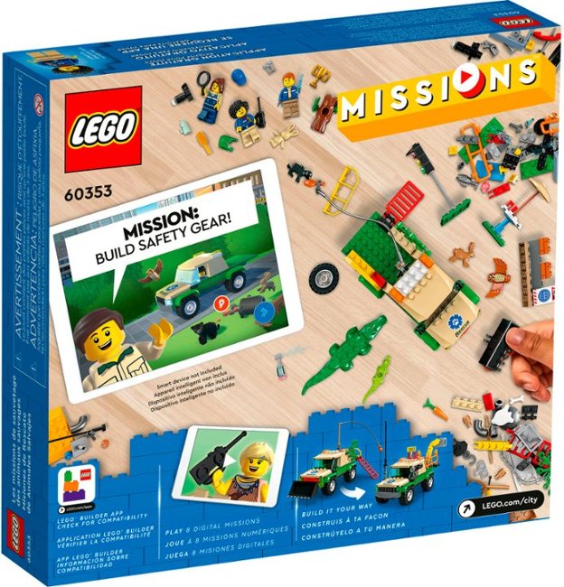 LEGO - City Wild Animal Rescue Missions 60353_3