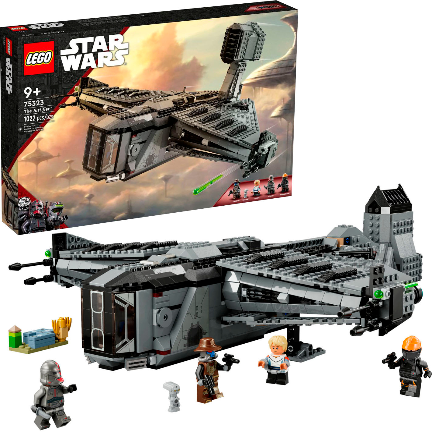 Forbandet Tage en risiko tøffel LEGO Star Wars The Justifier 75323 6378928 - Best Buy