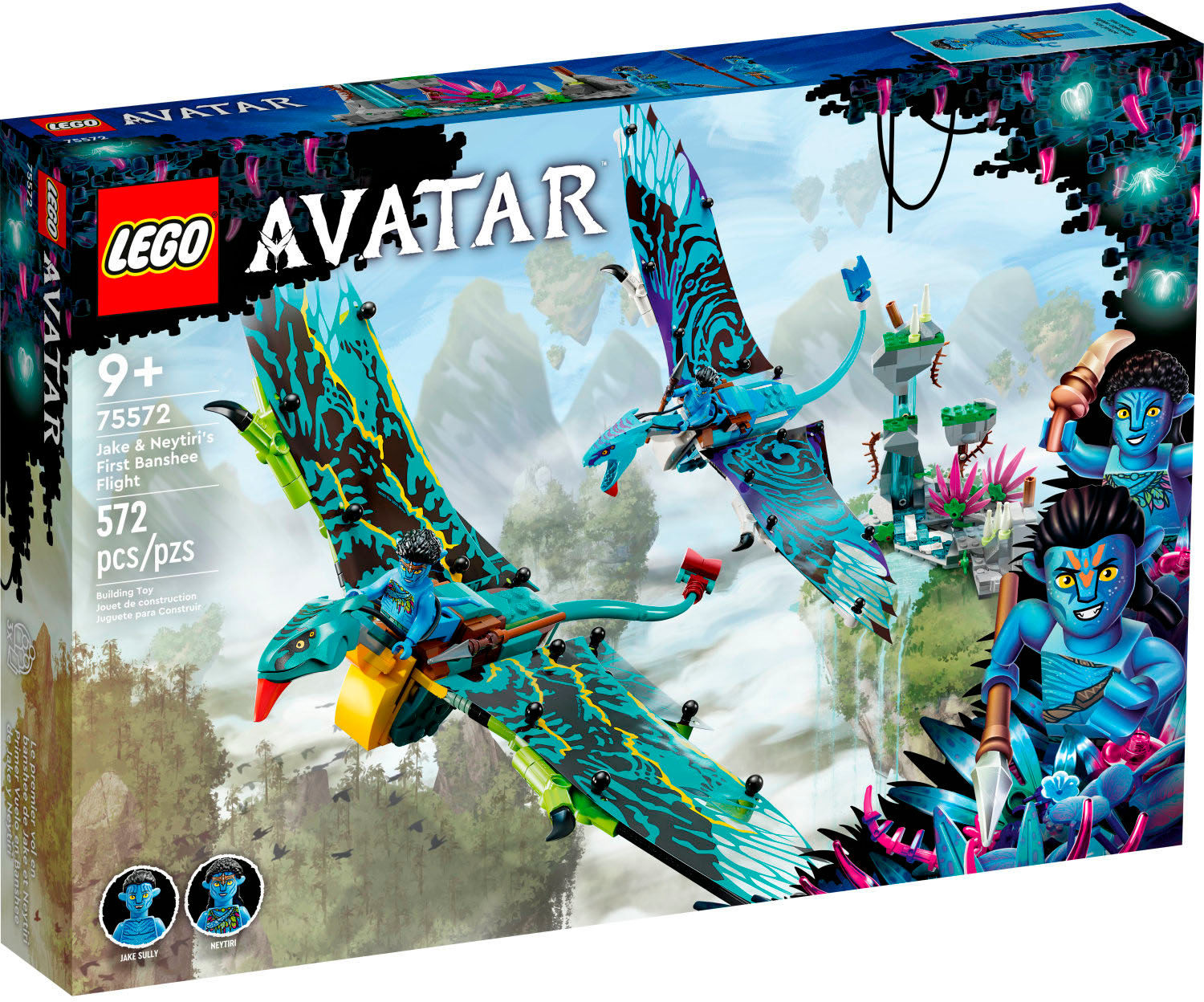 plejeforældre Børnecenter Fysik LEGO Avatar Jake & Neytiri's First Banshee Flight 75572 6332831 - Best Buy