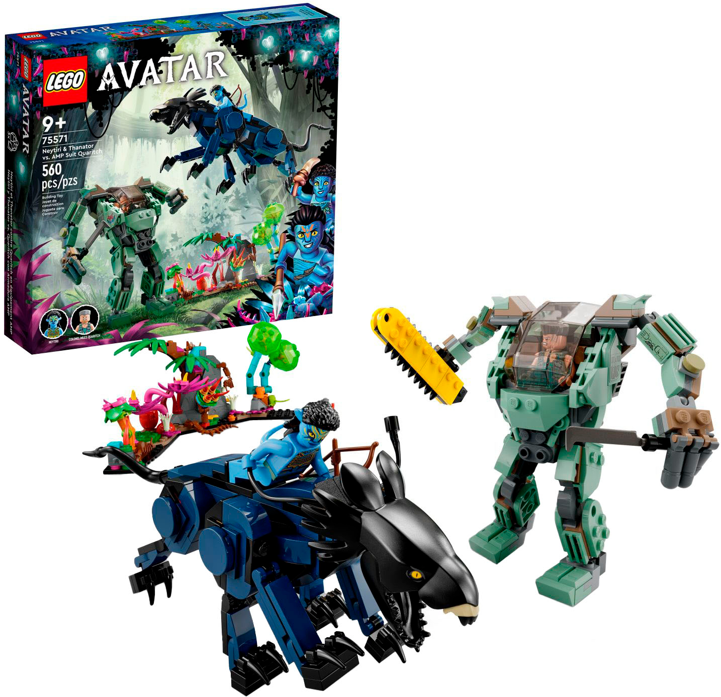 LEGO Avatar Neytiri & Thanator vs. AMP Suit Quaritch 75571 6332829 - Best  Buy