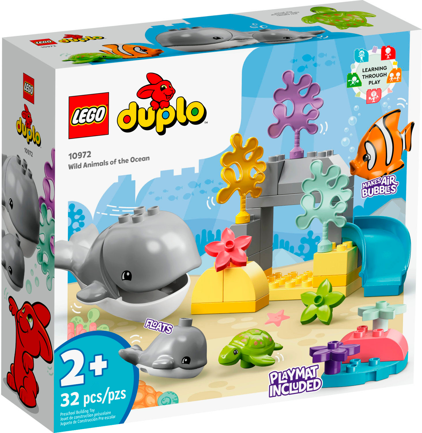 med uret ild Samle LEGO DUPLO Wild Animals of the Ocean 10972 6379265 - Best Buy
