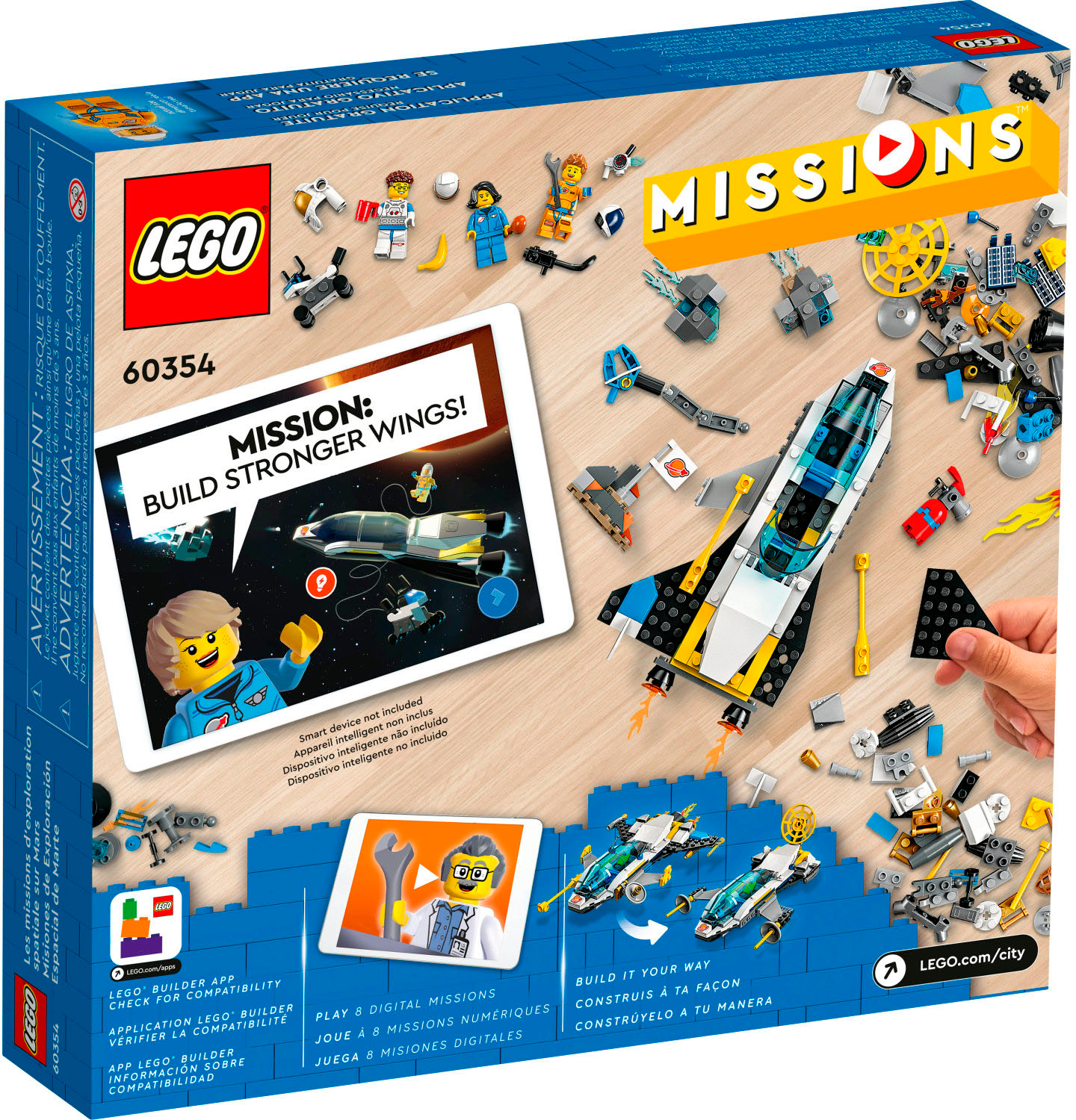LEGO City Missions 60354 6385813 - Best Buy