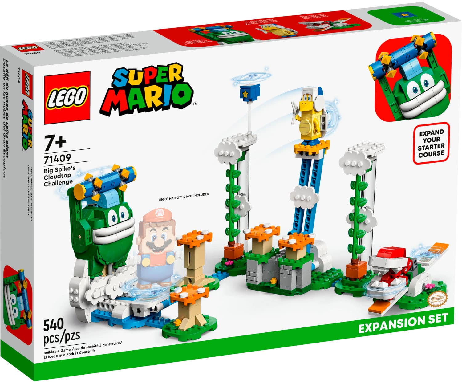 LEGO Super Mario Big Spike s Cloudtop Challenge Expansion Set