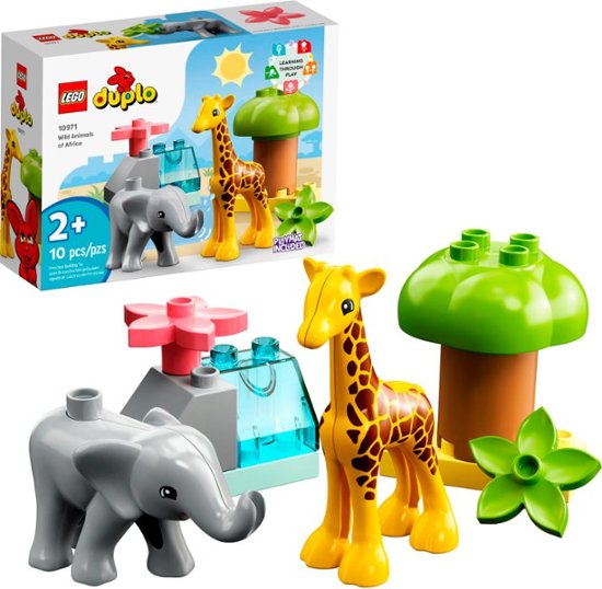 haar kalf Valkuilen LEGO DUPLO Wild Animals of Africa 10971 6379263 - Best Buy