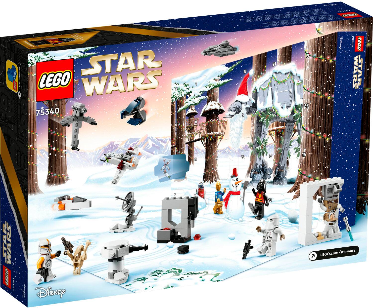 Best Buy: LEGO Star Wars Advent Calendar 75340 Fun Toy Toy Building Kit for  Kids (329 Pieces) 6378943