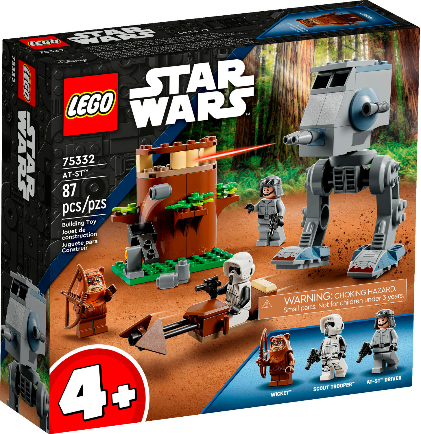Forøge Modernisering Automatisering LEGO Star Wars AT-ST 75332 6378937 - Best Buy